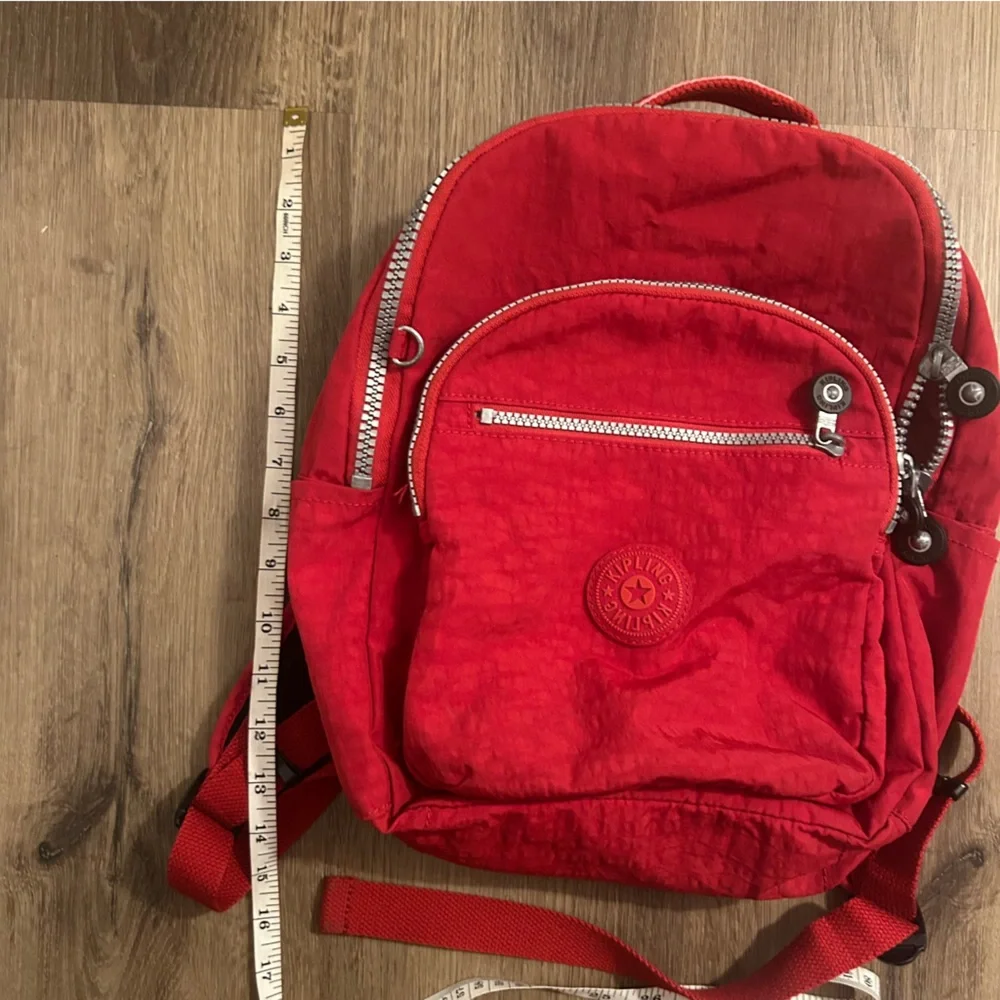 Red Kipling Mini Backpack - Picture 6 of 7